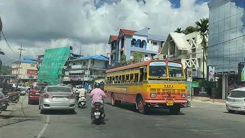 Beautiful and clean pictustic Port Blair City, Andaman and Nicobar Islands, New Year 01Jan 2022.Nice