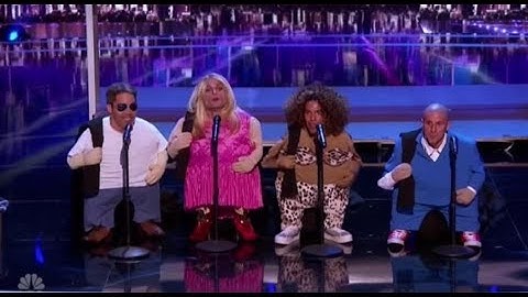The Quiddlers Surprise by Playing TINY LITTLE AGT Judges | America's Got Talent