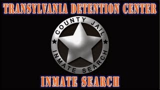Transylvania County Detention Center Inmate Search