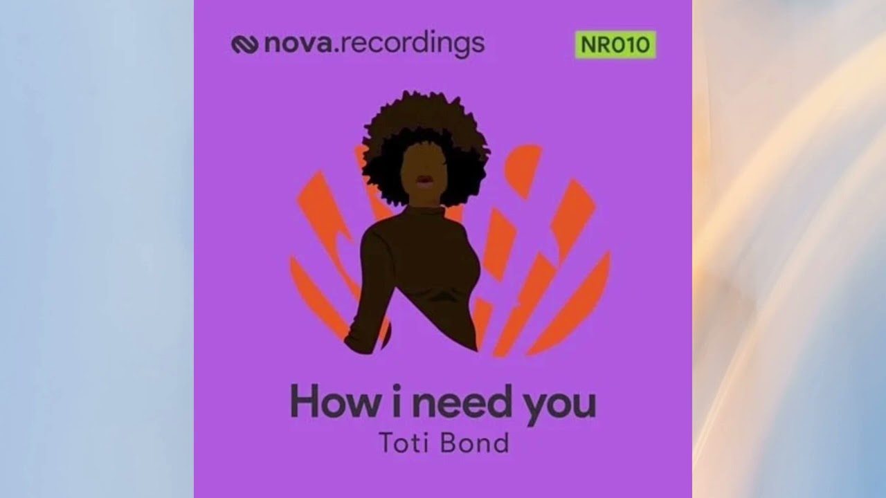 How I Need You - Toti Bond - Nova Recordings. Classic House Track. Enjoy!
