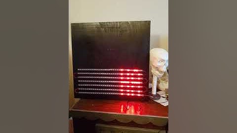 Esp32 neopixel Halloween sign