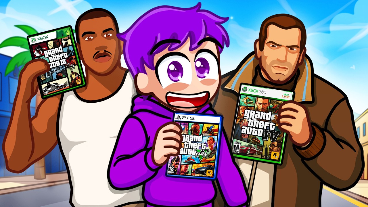 Playing EVERY GTA Game In 1 Video...