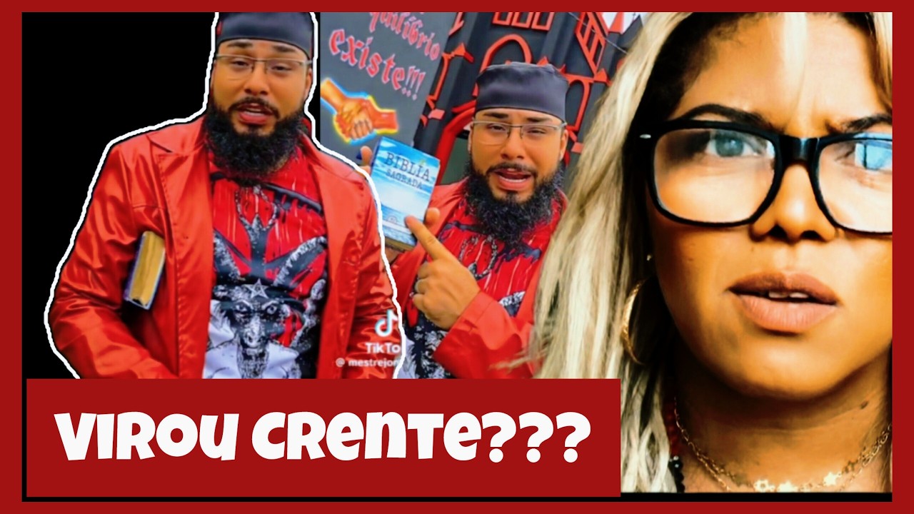 😳Mestre Jonan VIROU CRENTE???#quimbanda #umbanda #espiritualidade #mediun #exu #biblia #crente 