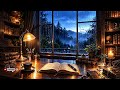 Deep Focus Study Room (60 Min) — Rain at Early Dawn | Eternal Manor