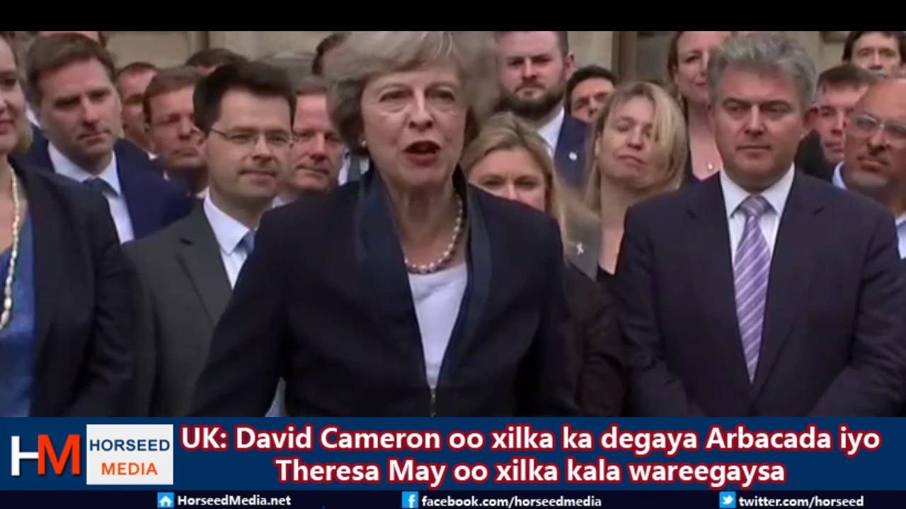 Theresa May oo noqoneysa Raysalwasaaraha cusub ee UK somalia religion