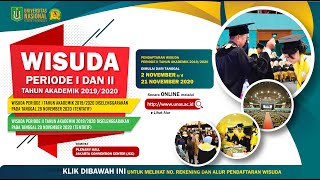 Wisuda Universitas Nasional Periode II Sesi I Tahun Akademik 2019/2020