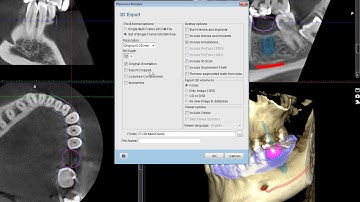Exporting 3D volumes