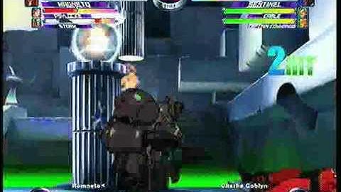 MvC2 Online (360): Brett (MSP) vs Charlie Goblyn (Scrub) 9 .:1.29.10:.