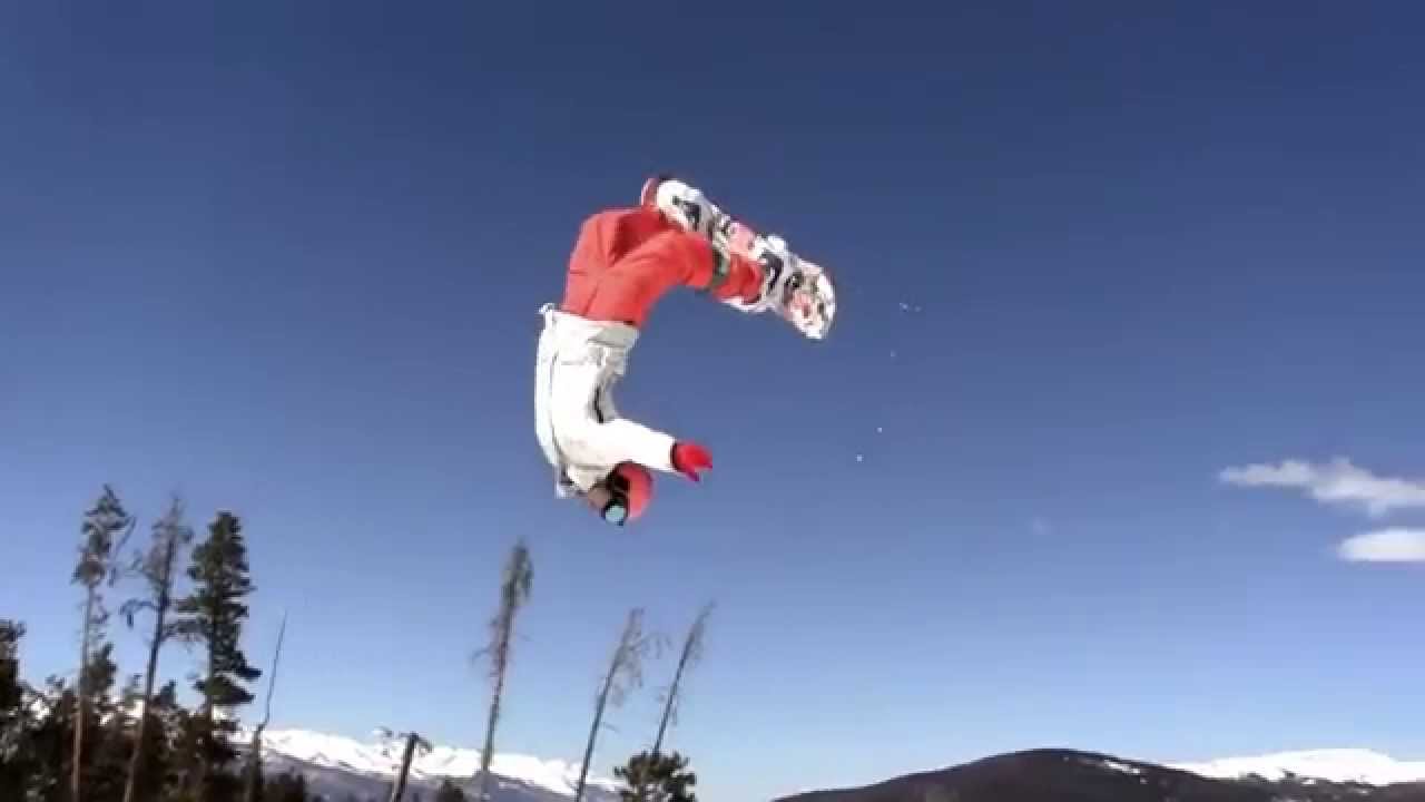 At Keystone Mountain in Colorado, a Slowed down clip of a Laid Out Backflip... hope you e...