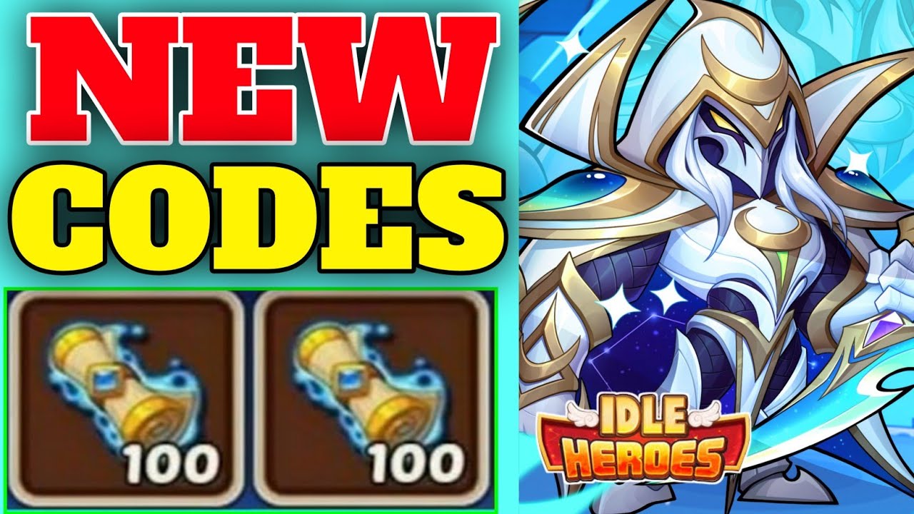 REWARD! IDLE HEROES CODES 2023 IDLE HEROES REDEEM CODES CODE IDLE