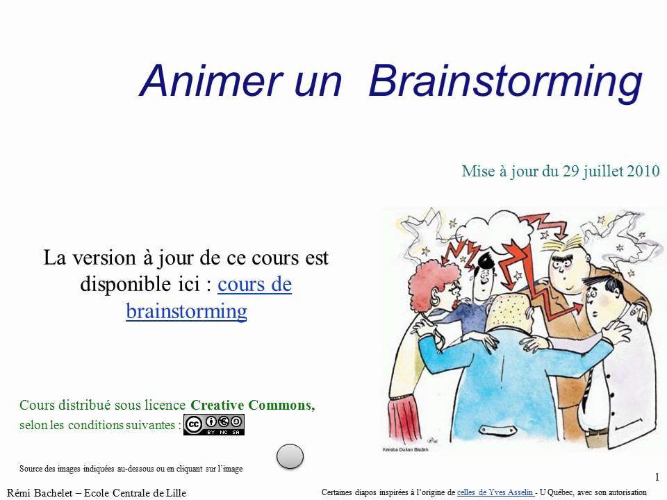 exemple d un brainstorming