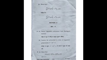 MDU BSc 4 th semester Mathematics special functions and integral transforms 2022