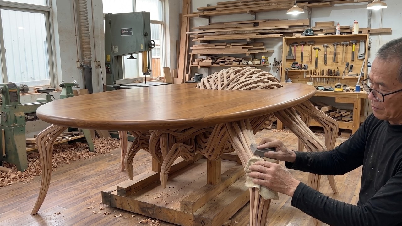 The Unique Coffee Table Making Process - One-of-a-kind Handmade