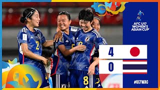 Full Match | AFC U17 Women's Asian Cup Indonesia 2024™ | Group B | Japan vs Thailand