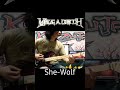 MEGADETH -She-Wolf #guitarcover #shorts