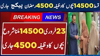 BISP February Qist 14500 Update | 4 methods of payment check | Benazeer income support program 