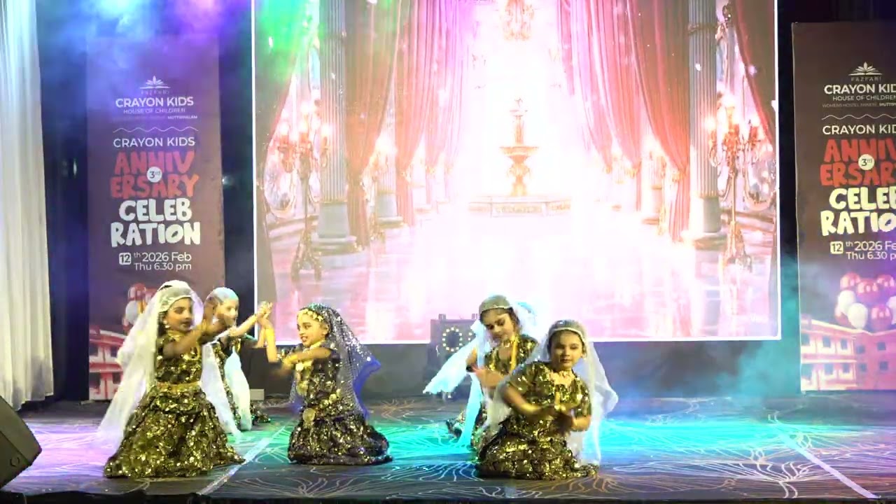 3rd Anniversary Celebration | Oppana M2 B| Crayon Kids Muttippalam