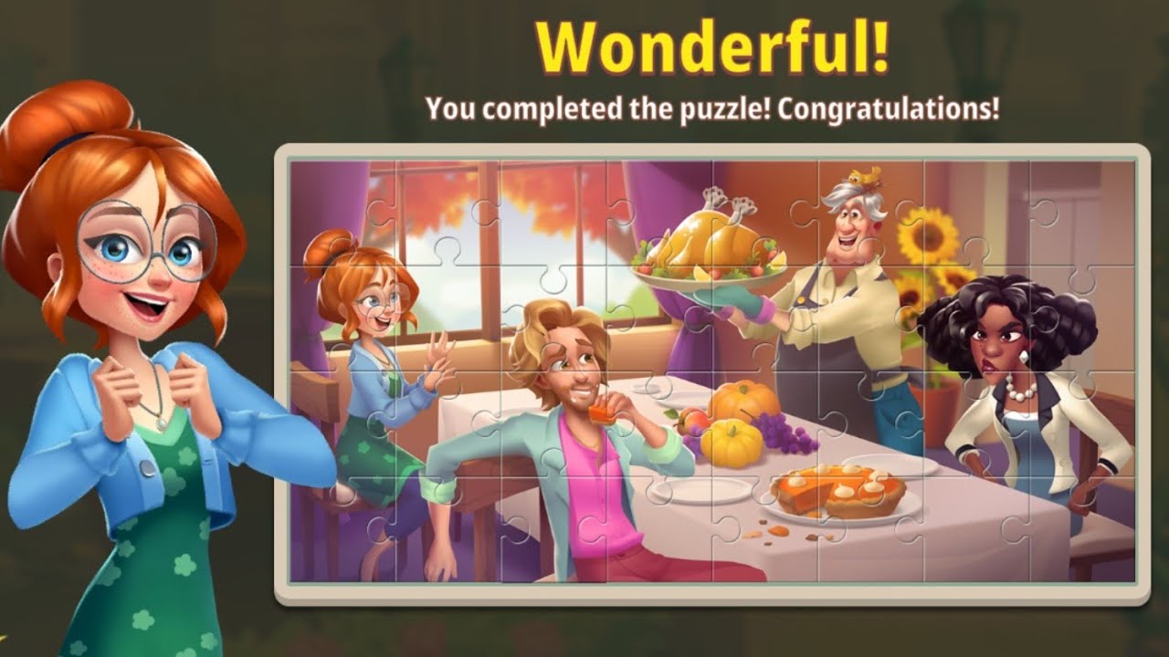 Merge Gardens Puzzle Completed!!