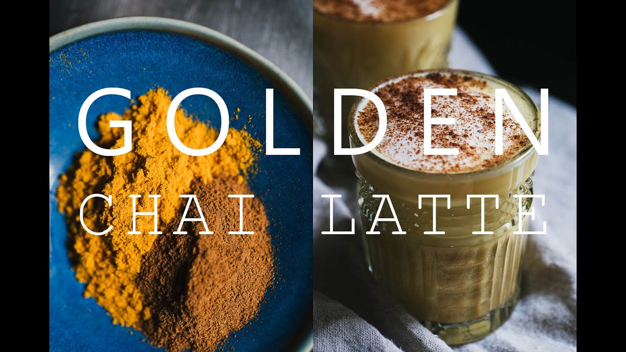 Golden Chai Latte (vegan)