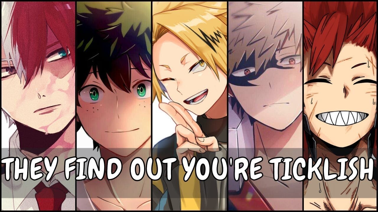 They find out you're ticklish | bnha x Listener | MHA ASMR