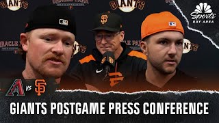Bob Melvin, Logan Webb and more react to Giants big win vs. Diamondbacks | NBC Sports Bay Area