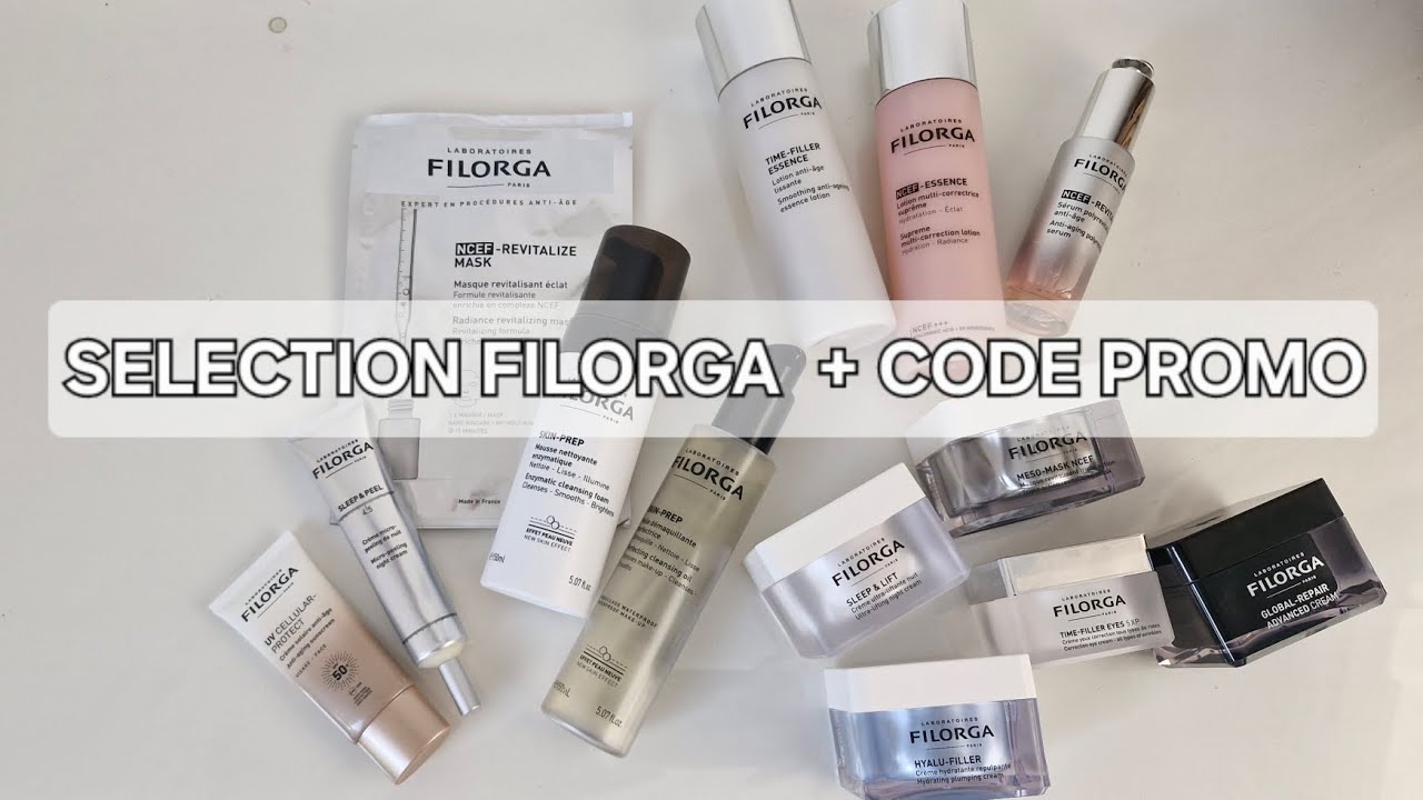 SELECTION FILORGA ET CODE PROMO SANDRA15 