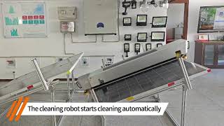 PV cleaning robot transfer vehicle