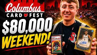 An $80,000 Weekend in Columbus 📈 Record Sales & a MASSIVE Victor Wembanyama GOLD Auto! 🤯