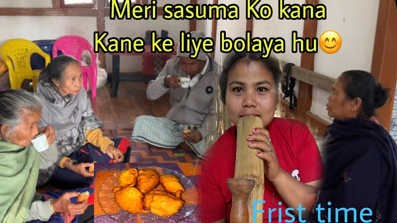 Meri sasuma or GAO ke bujurgo Ko Khana khilaya hoon 😊|| frist time testing kiya hokka😂