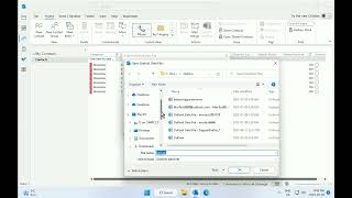 Video showing how to backup Outlook Contacts by exporting Contacts to a PST file