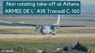 Armee De L Air C-160 Transall Non Rotating Take-Off At Athens