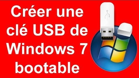 Créer une clé USB de Windows 7 bootable - WinToBootic