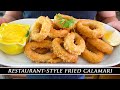 Making Restaurant-Style Fried Calamari at Home | Calamares Fritos Recipe