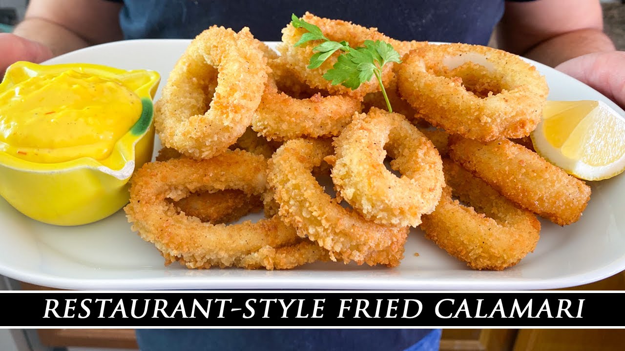 Making Restaurant-Style Fried Calamari at Home   Calamares Fritos Recipe