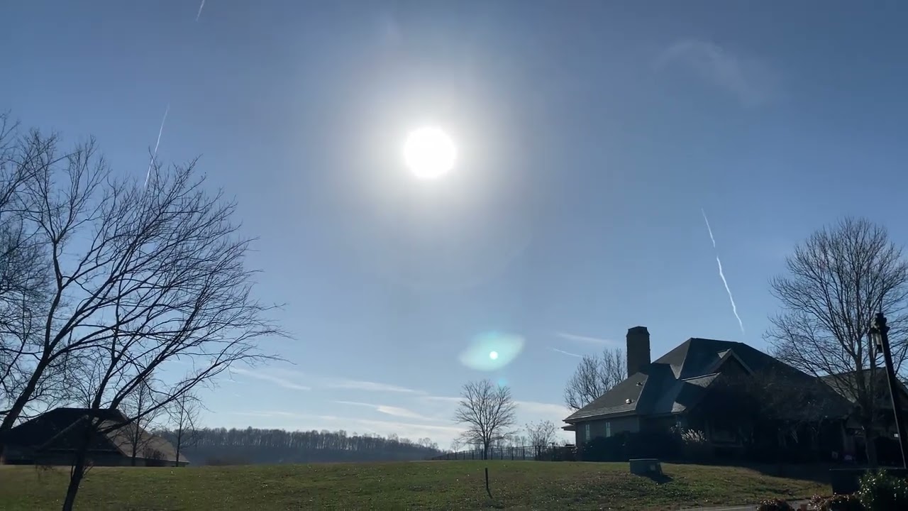 Chemtrails over Tennessee, December 20, 2025