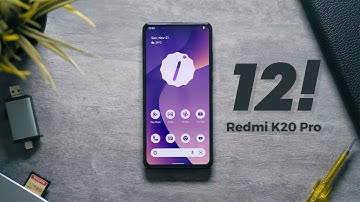 Redmi K20 Pro: Android 12 ROM (Evolution X) 🔥