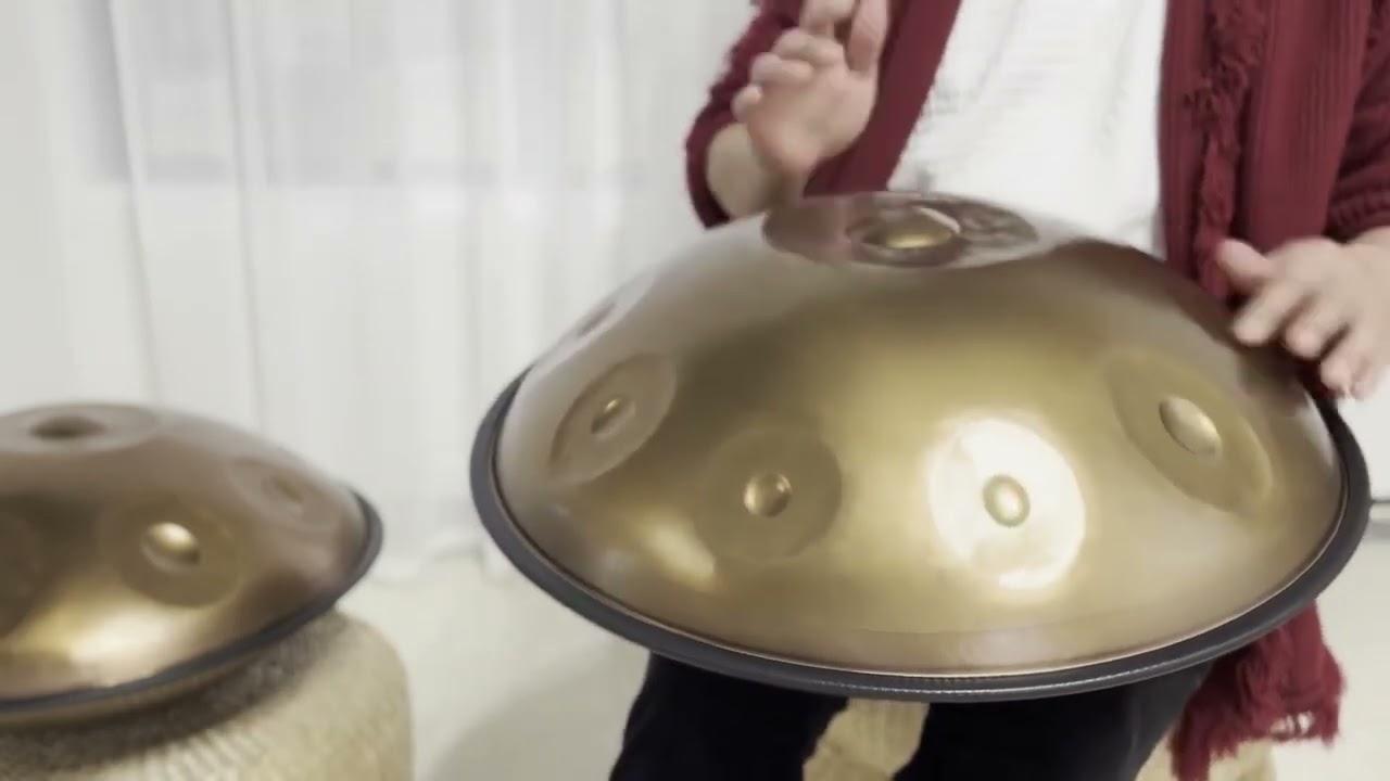 ハンドパン HandPan F Integral10 ソフトケース,保護カバー付き 