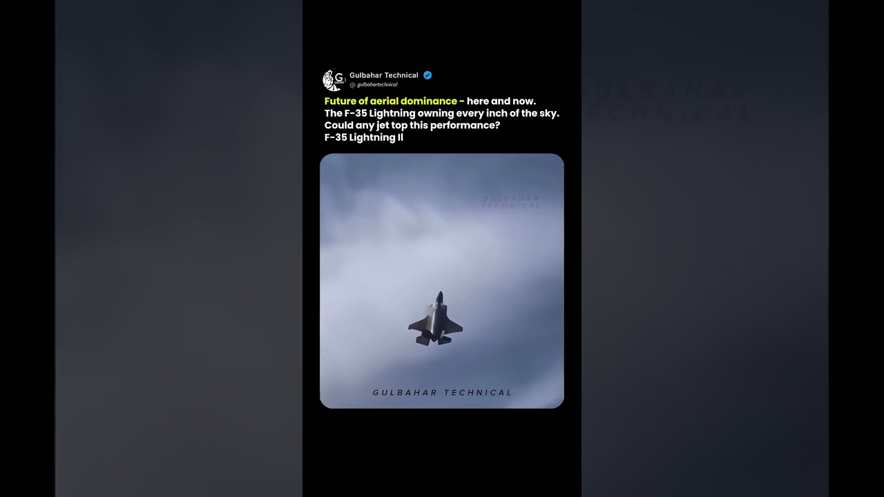 Dominance in the Sky | F‑35 Lightning Shows Its True Power ✈️💪