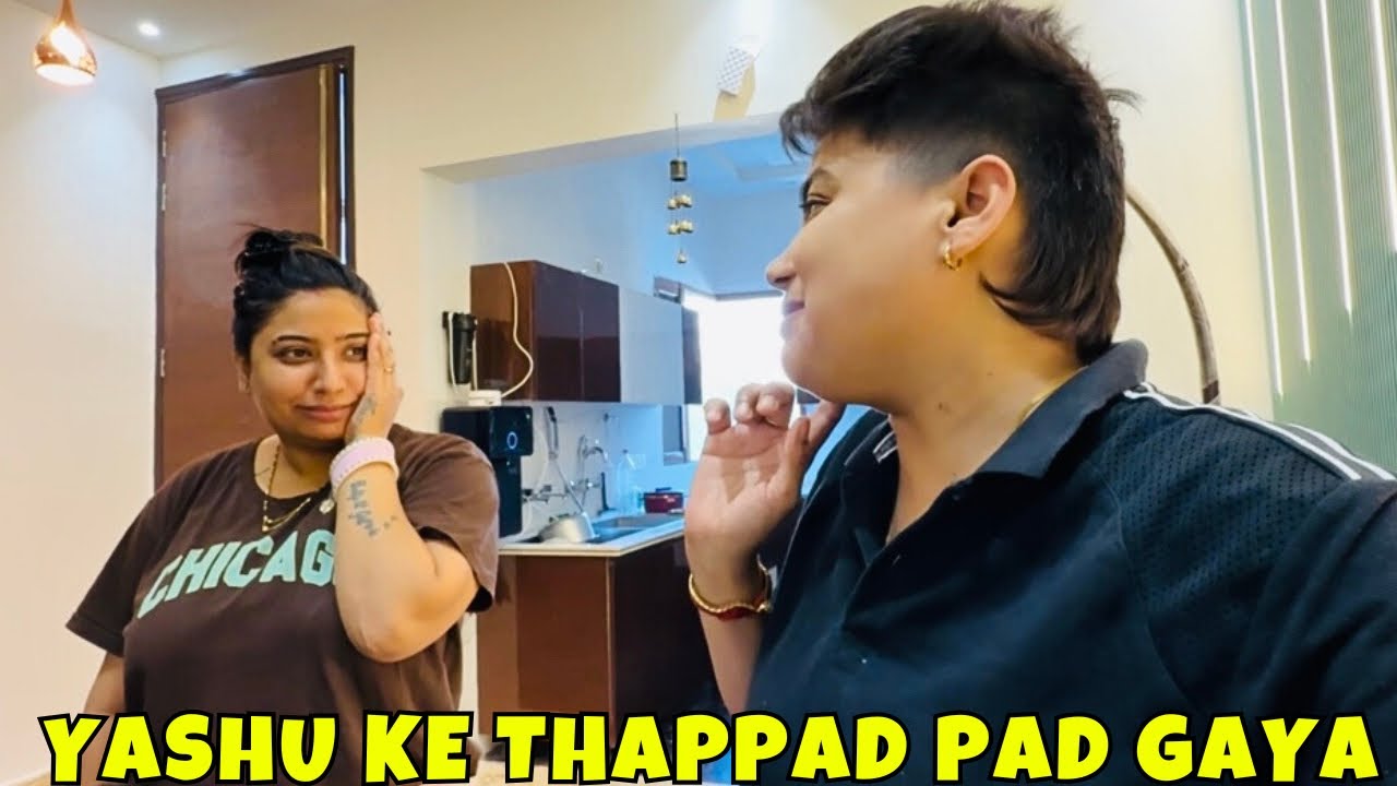 GRWM Me Yashu Ke Pada Zordar Thappad 😳 | Navratri 2025 | Day-05