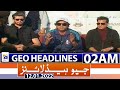 Geo News Headlines Today 02 AM | 12th January 2022