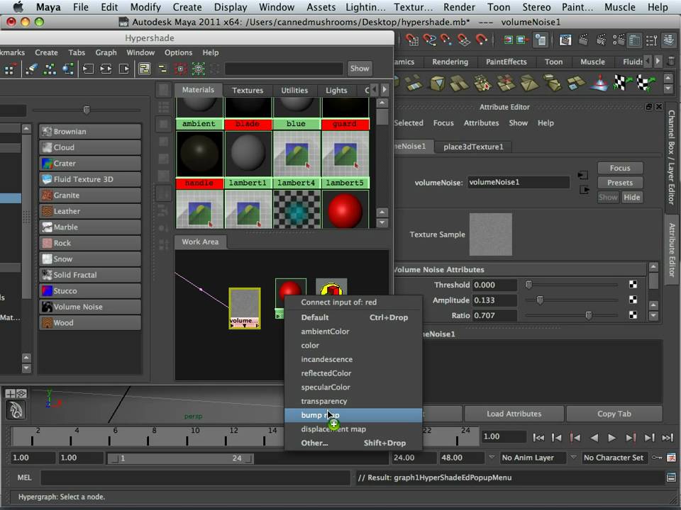 0102 Maya2011 (3d textures).mov