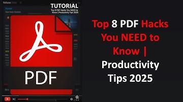 What if I Told You 8 PDF Shortcuts Can CHANGE Everything? For Business 