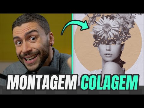 Montagem COLAGEM no Photoshop | Tutorial Photoshop