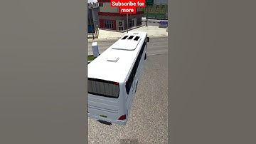 #shorts | Setra Nusgem V2 bus mod for bussid | going out of Solar station | Android game | 3d game