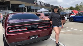 My first car show with my hellcat!