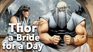 Thor: A Bride for a Day  (Thor Loses his Hammer) Norse Mythology  See U in History