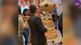 Anant Ambani Wife Radhika Ambani Merchant Grant Birthday Celebration In London