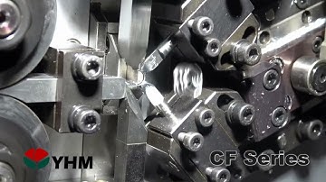 Compression spring W.D 0.5mm｜CNC Compression Spring Machine CF-310｜YHM