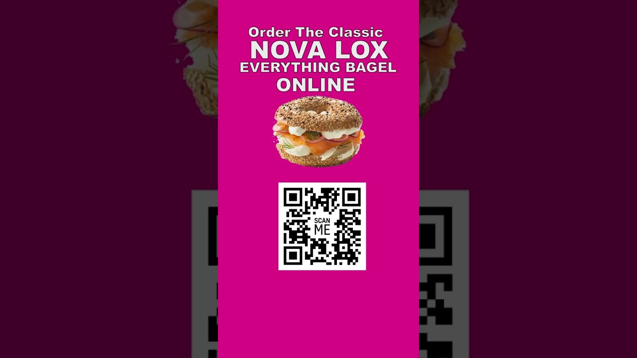 Order nova lox on everything bagel New York #bagels Broad Nosh Bagel Deli Catering NYC