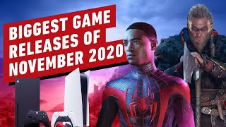 The Biggest Game Releases of November 2020
